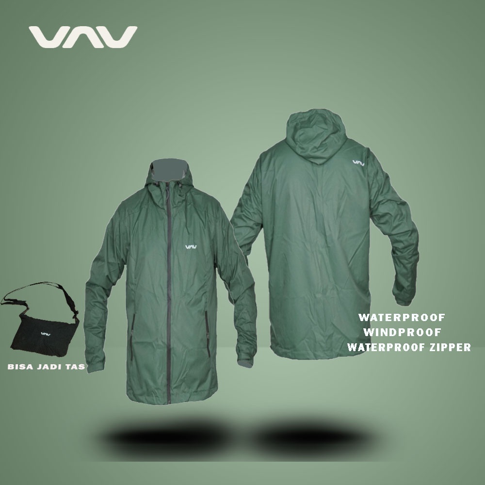 Jaket Outdoor Pria Wanita Running Hiking Waterproof Windproof Premium