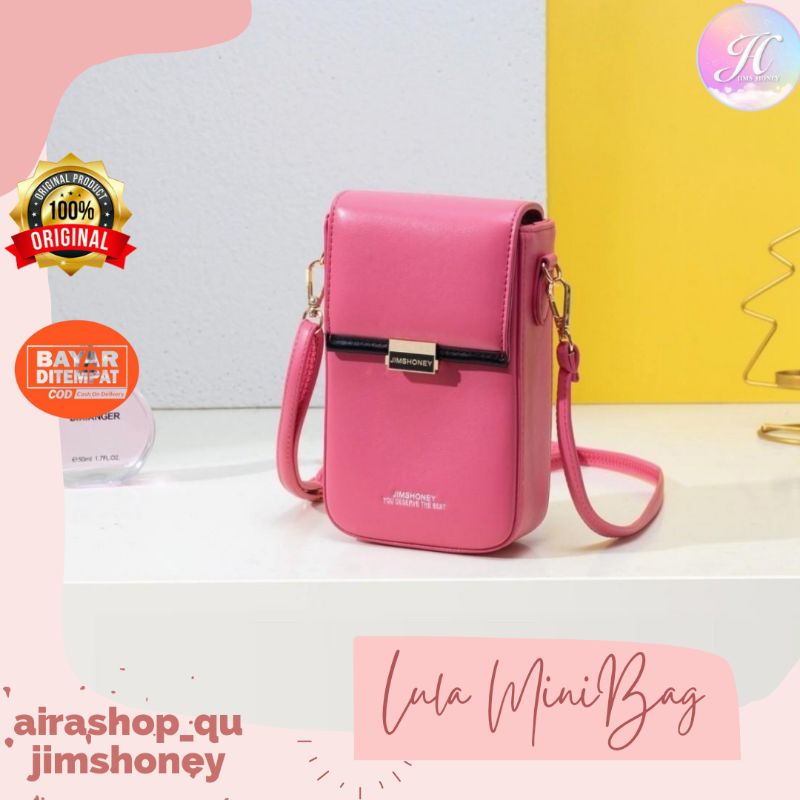 JIMS HONEY LULA MINI Tas Slempang Handphone Kecil include Tali Panjang