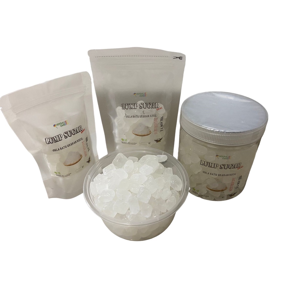 

Gula Batu Kristal Lump Sugar Ukuran Small Kecil 75g - 400 gram