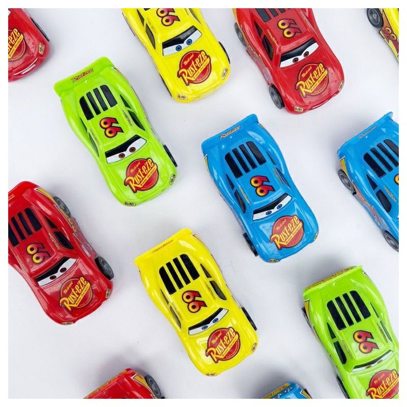 Mainan Anak Mobil Mini Racing Pullback Karakter Cars Lightning Mcqueen Kualitas Bagus Murah