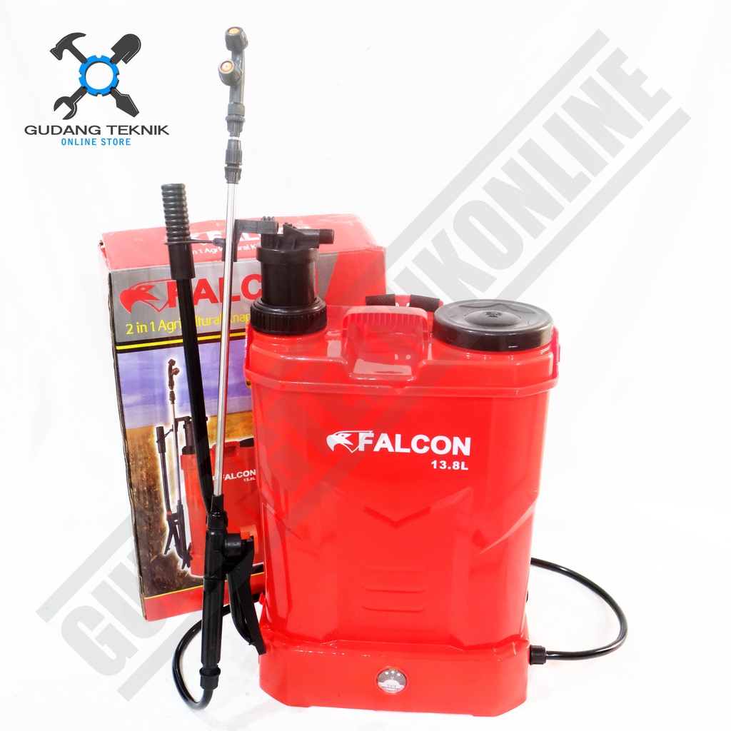 Sprayer Hama Elektrik 13.8L FALCON / Alat Semprot Semprotan Obat Hama Elektrik 13,8 Liter Manual Elektrik FALCON