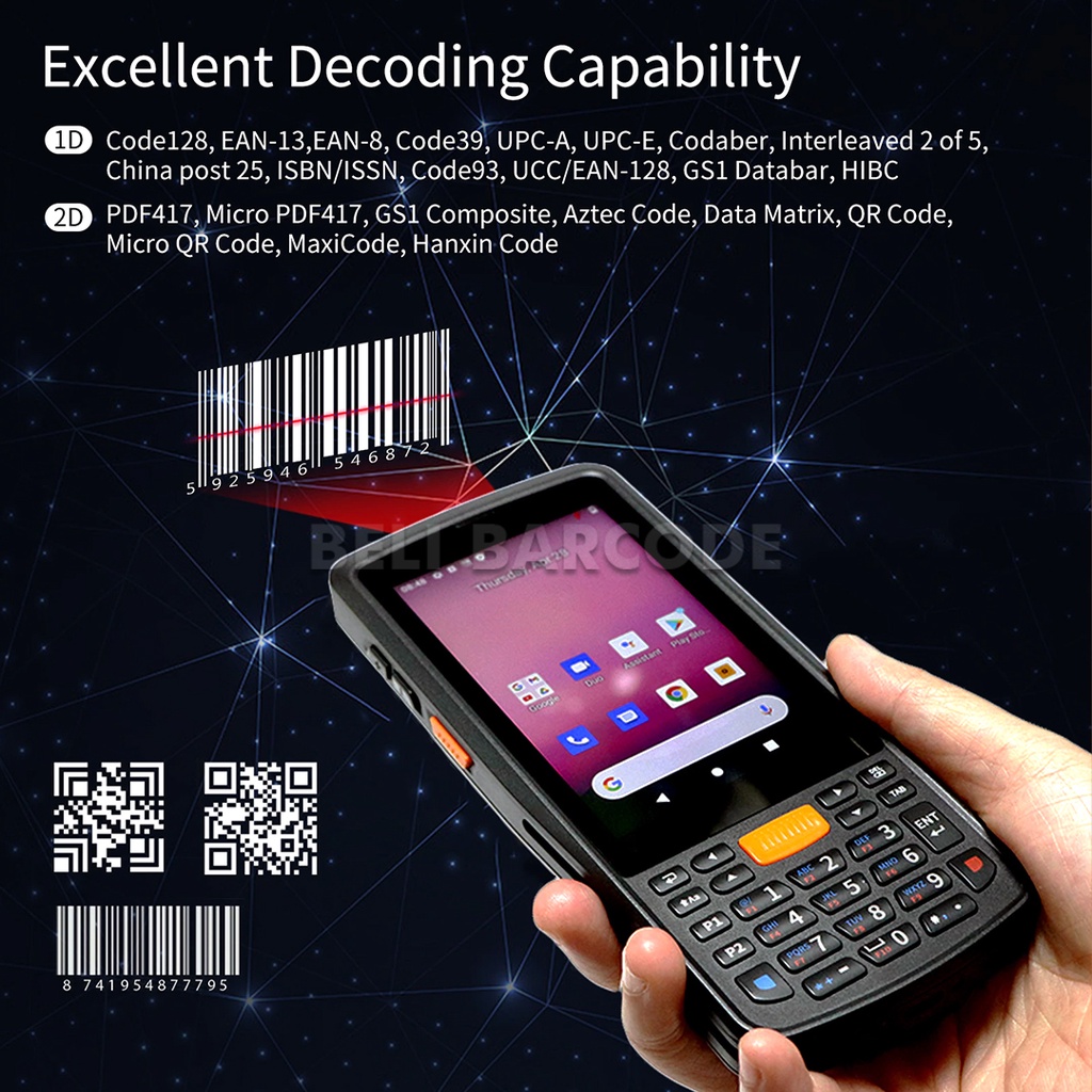 Newland MT9055 Scanner Barcode Mobile PDT NLS