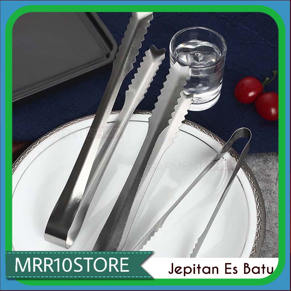 Capit Es Batu Capitan Jepitan Gorengan Kecil Mini Serbaguna Stainless Steel Kue Roti