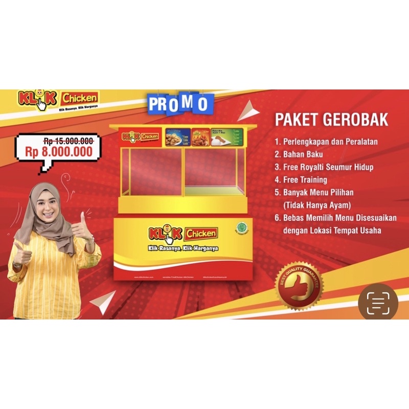 

MITRA GEROBAK KLIK CHICKEN