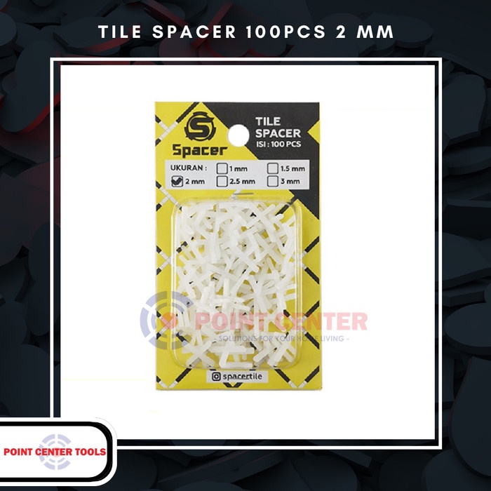 TERLARIS TILE SPACER 2MM/ CROSS / NAT KERAMIK 2 MM