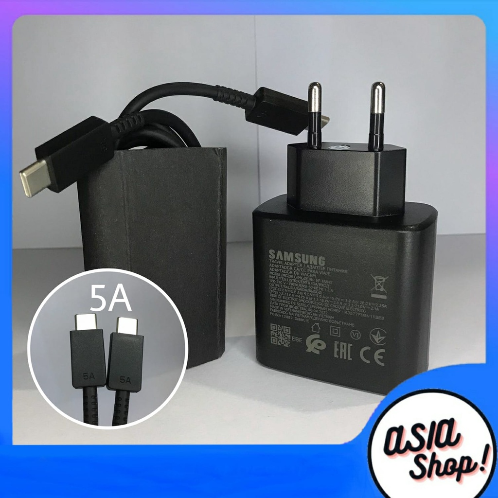 Charger Samsung Type C 45W Super Fast Charging Kabel USB C TO USB C 100% Grade A