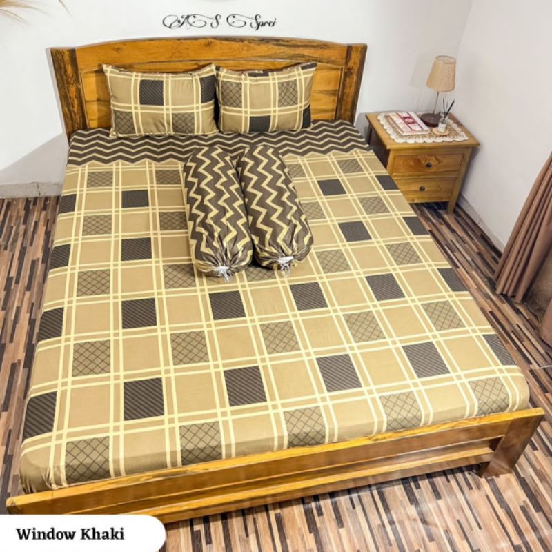 Sprei kotak SPREI MOTIF AESTHETIC UKURAN 180x200/160x200/120x200 KOTAK KOTAK