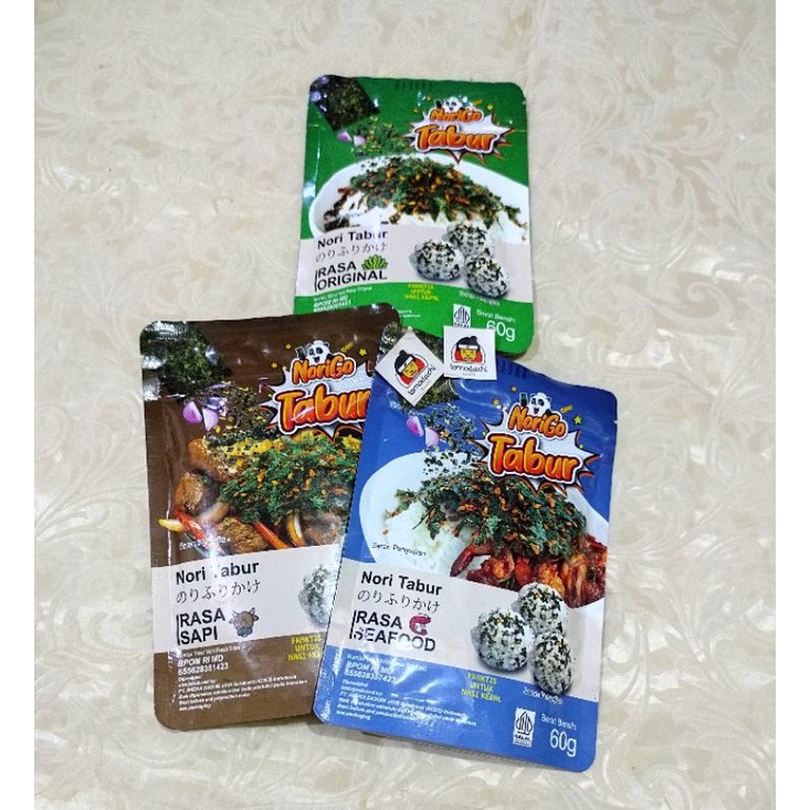 

Abon Nori/Nori Tabur Java Super Food/Abon Nori Ori Pedas BBQ Seafood Sapi