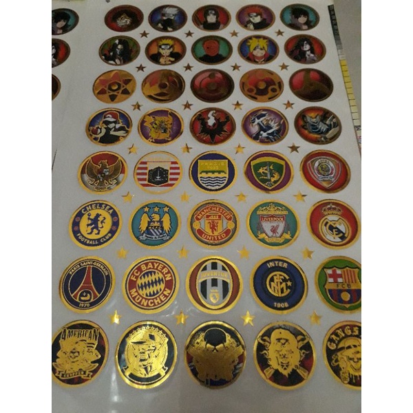 TAJOS TEBAL GACOKAN KARAKTER GOLD 1LEMBAR ISI 40