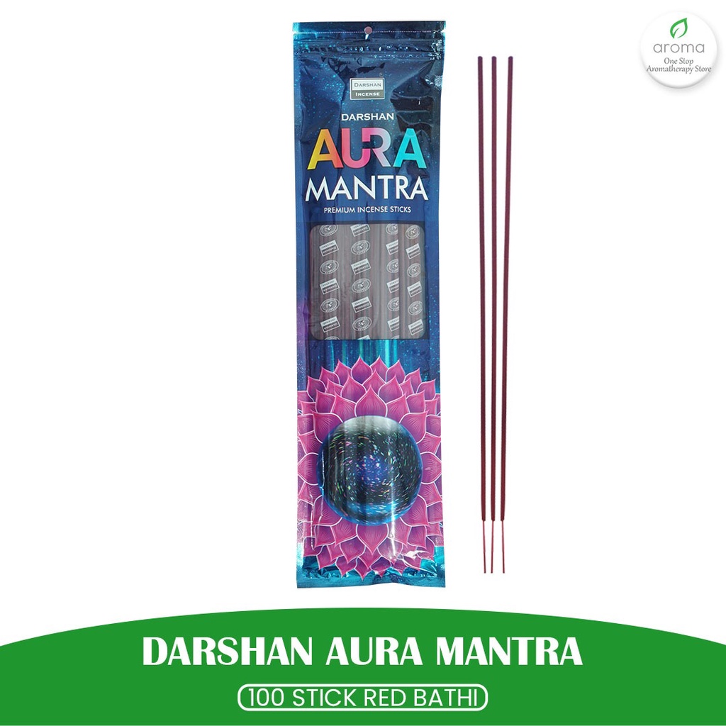 Dupa India (Aromaterapi) Red Bathi - Darshan Aura Mantra