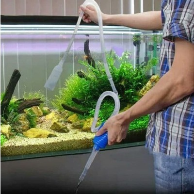 Cleaner Pump Sipon Sifon Alat Penguras Penyedot Air Aquarium Aquascape