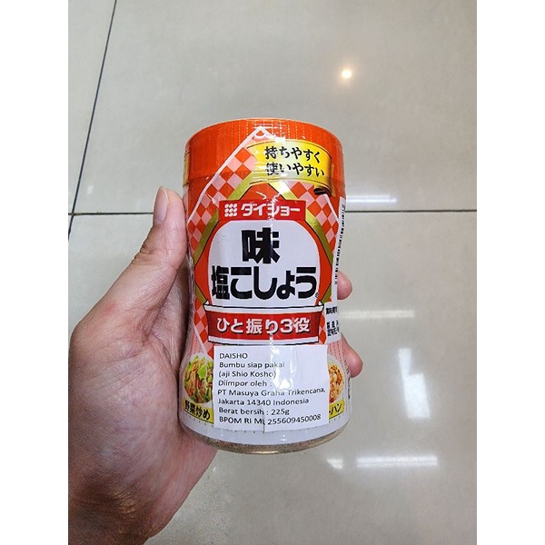 

DAISHO Aji Shio Kosho / Salt Pepper Seasoning 225gr | Bubuk Lada Garam Jepang