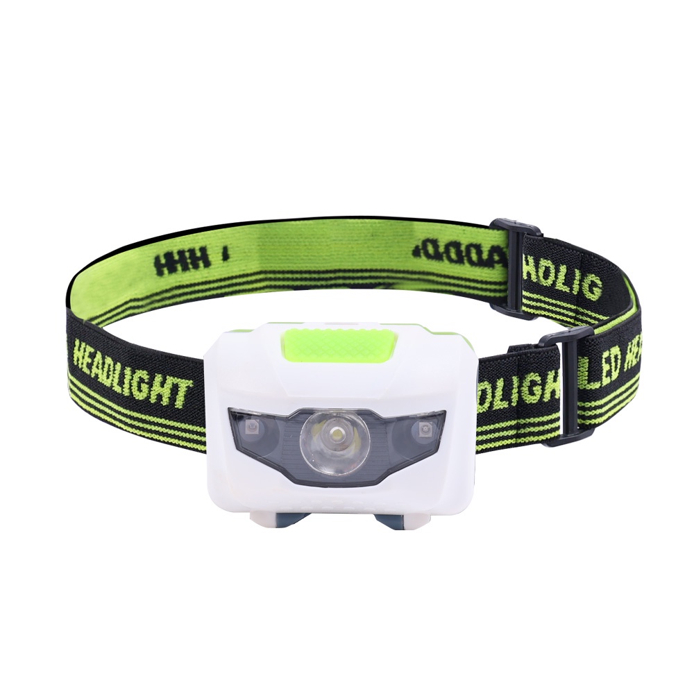 Senter Kepala LED COB 4 Mode Anti Air Tenaga Baterai AAA Rechargeable Untuk Lari / Bersepeda / Memancing