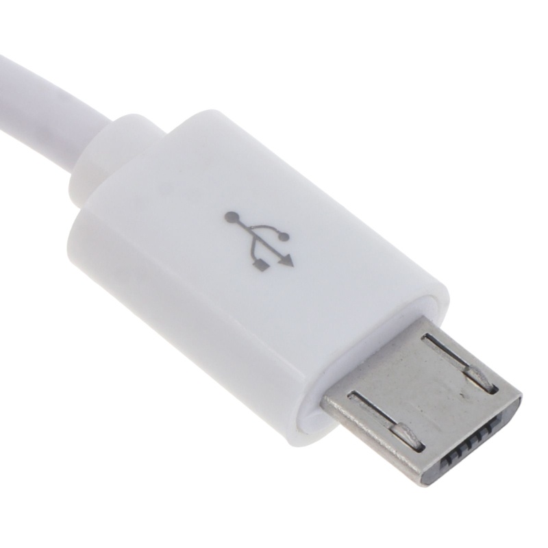 Zzz 1pc 25cm/100cm Micro USB Male To Micro Male Converter OTG Adapter Kabel Data