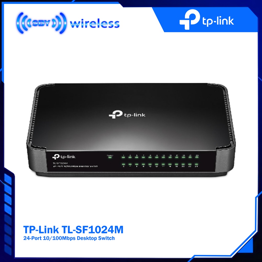 TPLINK TL-SF1024M 24-Port 10/100Mbps Desktop Switch TP Link