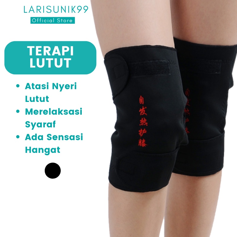 Terapi Lutut KneeCare Theraphy Deker Lutut Alat Terapi Pelindung Lutut Original 1 Pasang