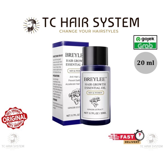 Serum Hair Growth Essential Oil 20ml / Obat Hair Tonic Penumbuh Rambut