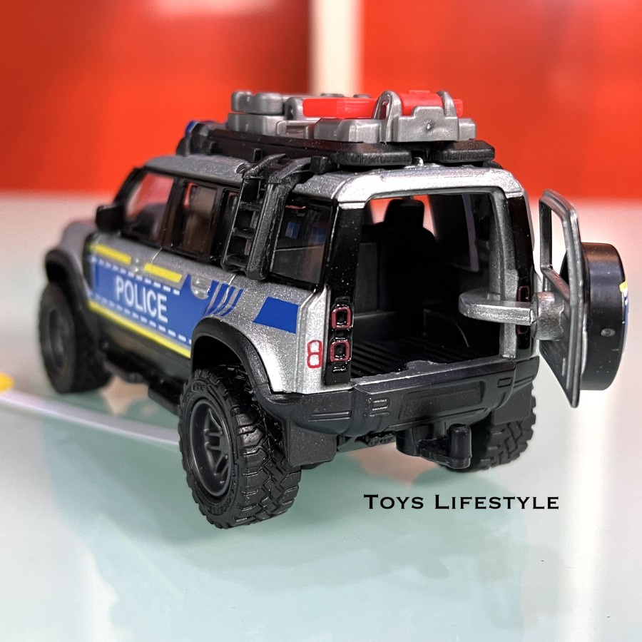 Mobil Majorette Diecast Land Rover Police (BUNYI NYALA)