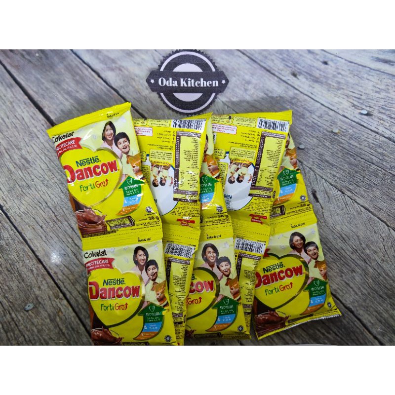 

NESTLE DANCOW SUSU BUBUK FORTIGRO GROWTH + FORMULA COKELAT INSTANT RENCENG 10X38gr