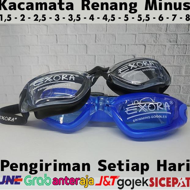Kacamata Renang Minus Custom 1 2 3 4 5 6 7 8