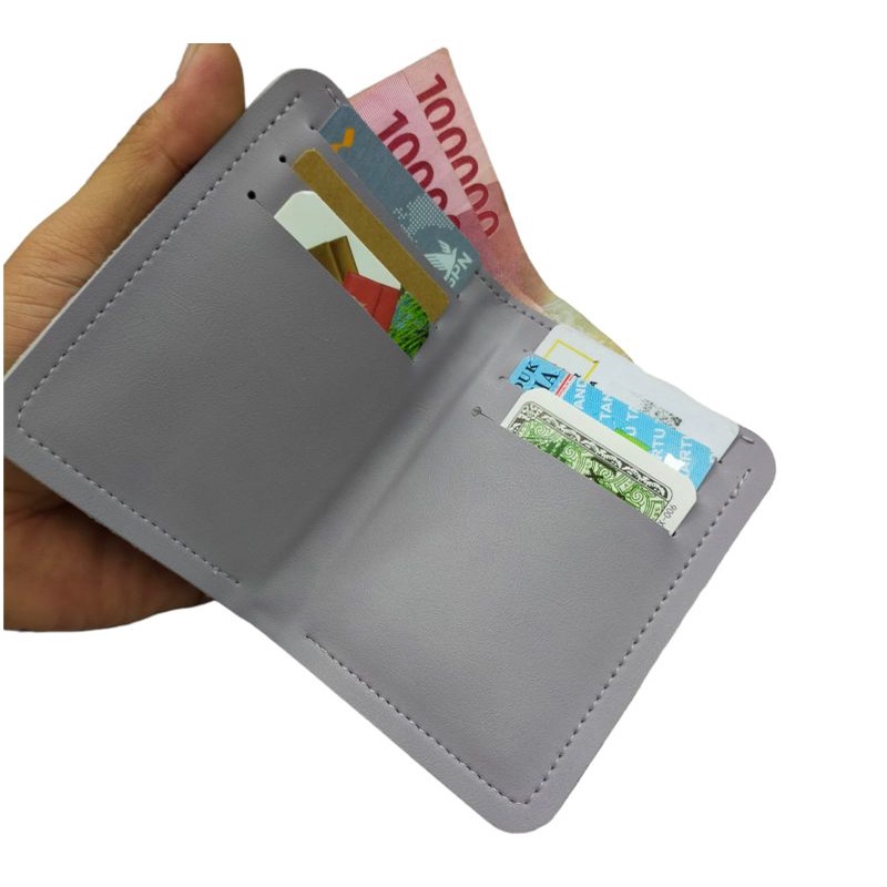 CARD HOLDER Dompet lipat wanita mini dompet tipis mini wanita import