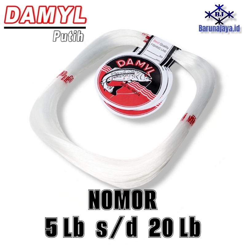 Senar Pancing Damyl No. 4 lb s/d 20 lb