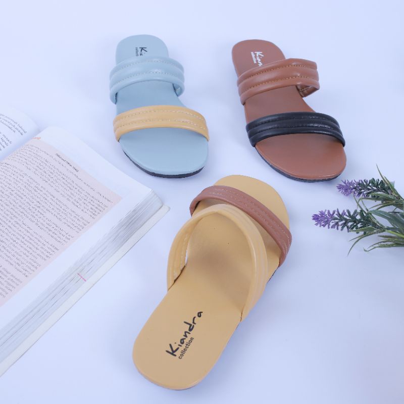 Sandal kokop wanita sandal wanita terbaru sandal non slip sandal anti livcin sandal simple elegant sandal wanita kombinasi sandal wanita terlaris sandal teplek wanita terbaru sandal teplek wanita sandal viral