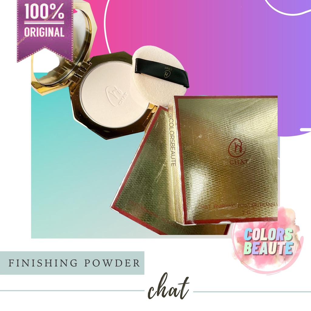 CHAT FINISHING POWDER brightening effect