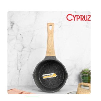 Cypruz SN-0231 Saucepan Granite Die Cast 16 cm Panci Susu Milk Pan