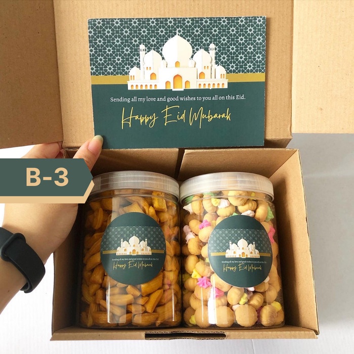 

Murah Hampers Idul Fitri (M) / Lebaran Gift Box Bingkisan Parsel Parcel Kado
