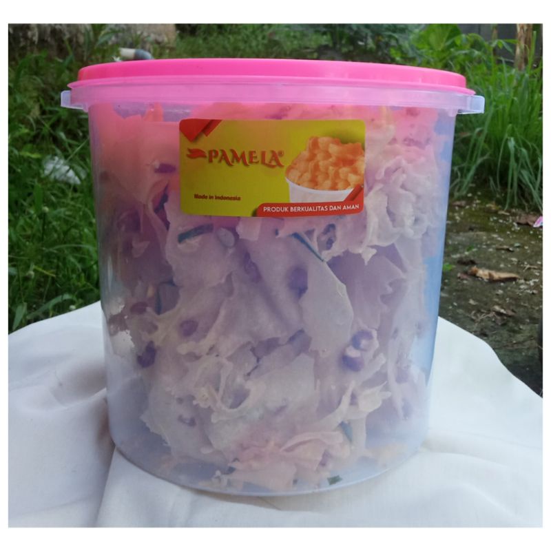 

Rempeyek kacang & Rempeyek udang Toples