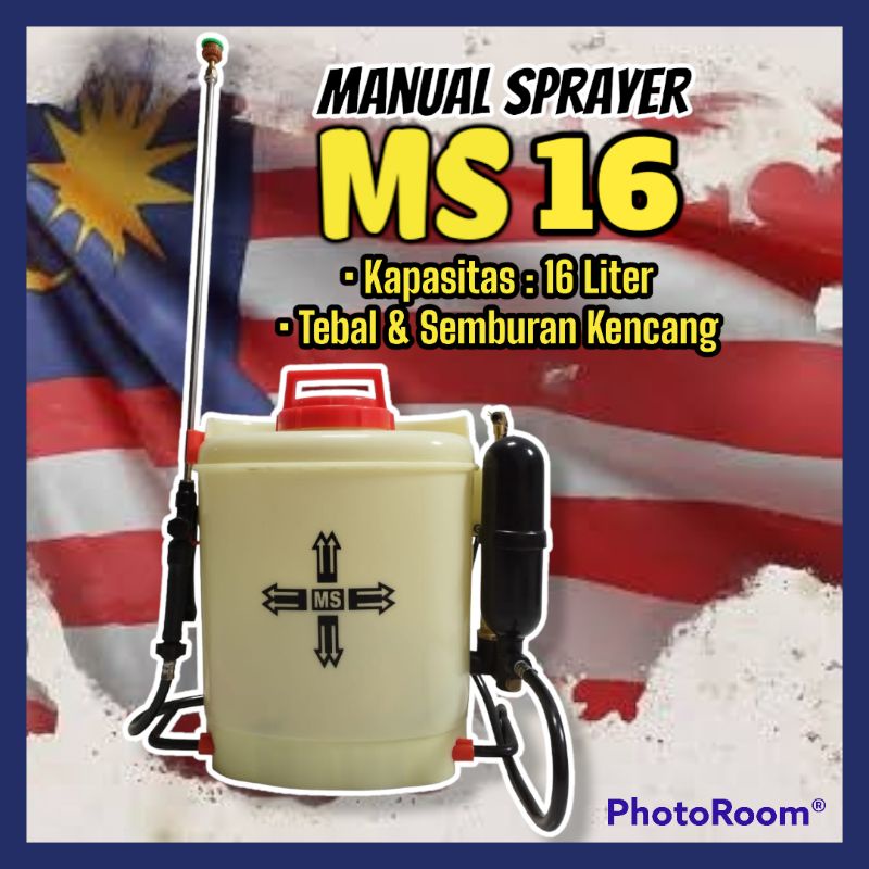 SPRAYER MANUAL MALAYSIA 16 LITER / TANGKI SEMPROT MALAYSIA / SPRAYER MS-16 / SPRAYER PB MALAYSIA / T