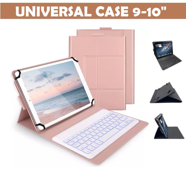 Keyboard Lenovo Ideapad D330 10.1 Book Cover Flipcase Magnet Wireless Keyboard