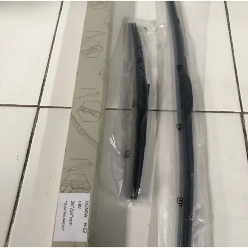 WIPER SET DEPAN HONDA HRV UK 26"/16" ORIGINAL