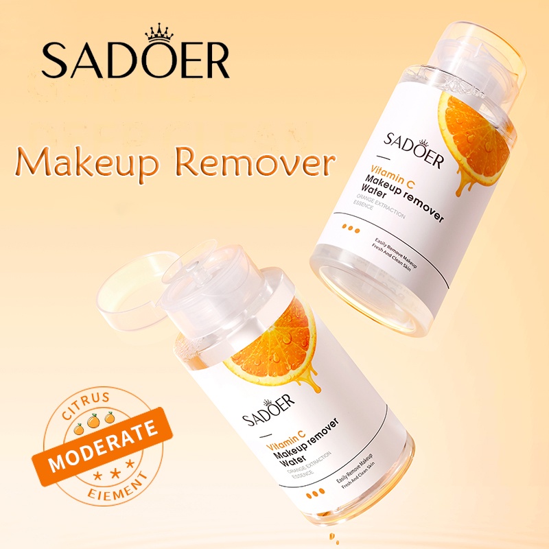 SADOER  Makeup Remover Gentle Care Refreshing Deep Clean Pori Vitamin C