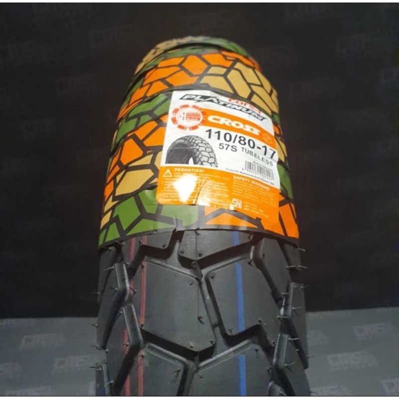 Ban luar corsa cross s Ukuran 110 80 17 
cross s