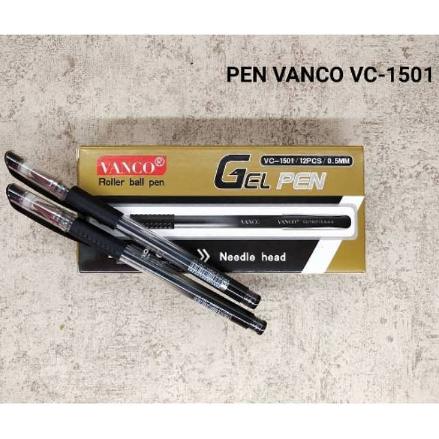 

BOLPOINT 0.5MM VC-1501 VANCO GEL MURAH