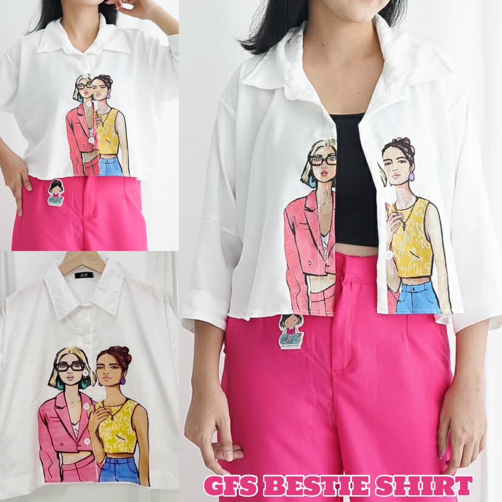 GFS RESTOCK BEST SELLER BESTIE SHAKILA GIRL ATASAN WANITA SHIRT