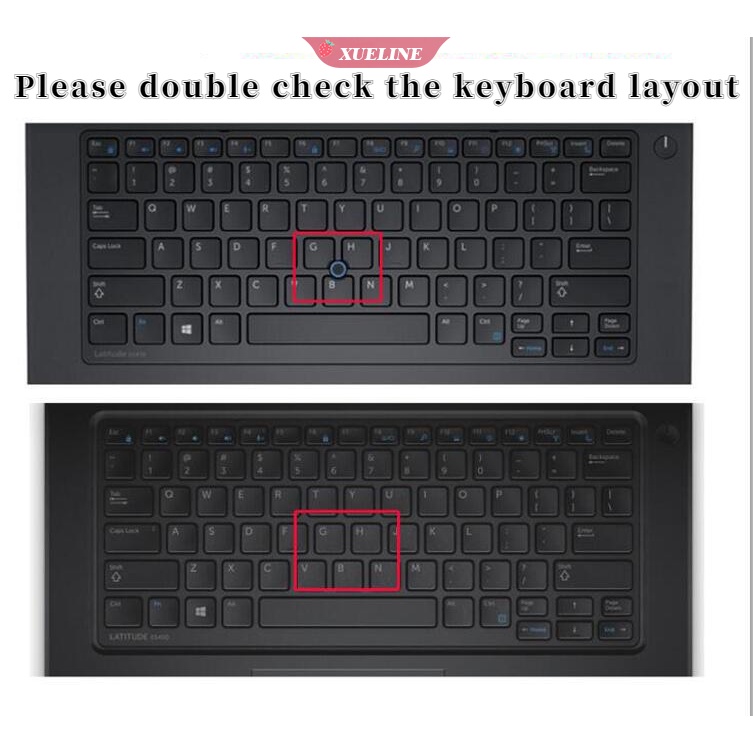 Skin cover keyboard laptop Untuk Dell Latitude E5480 / E5490 / E7450 / E7470 / E5470 / E7480 14 &quot;ZXL