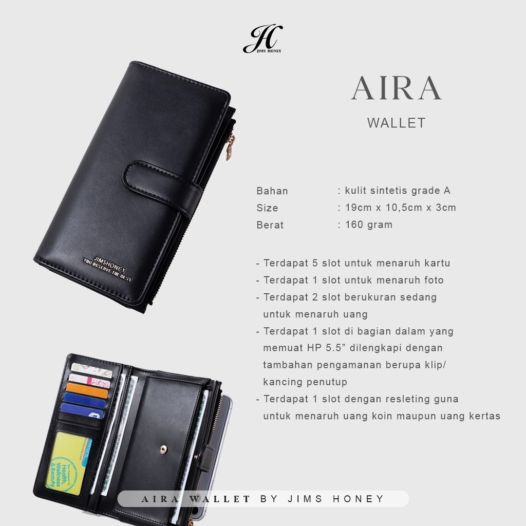 JIMSHONEY DOMPET WANITA AIRA WALLET