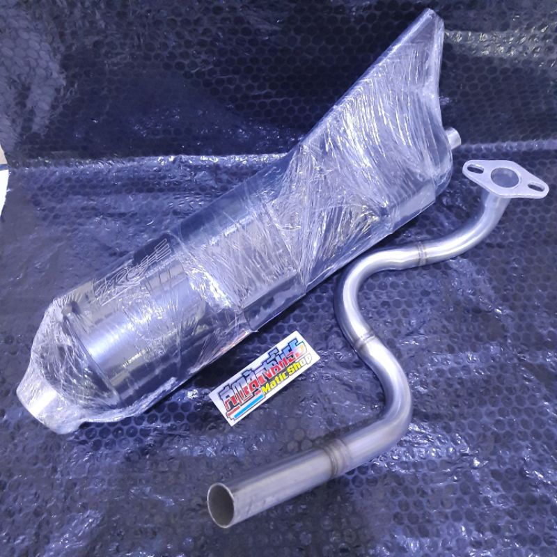 knalpot cms zrc beat scoopy vario110led leheran kadut tabung vario