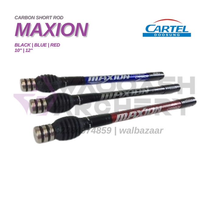 Jual CARTEL MAXION CARBON STABILIZER SHORT ROD Recurve Standard