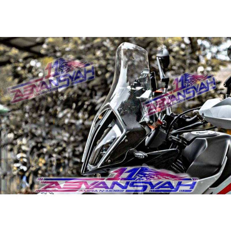 WINDSHIELD KTM390 ADVENTURE TOURING. VISOR KACA DEPAN KTM 390 TOURING