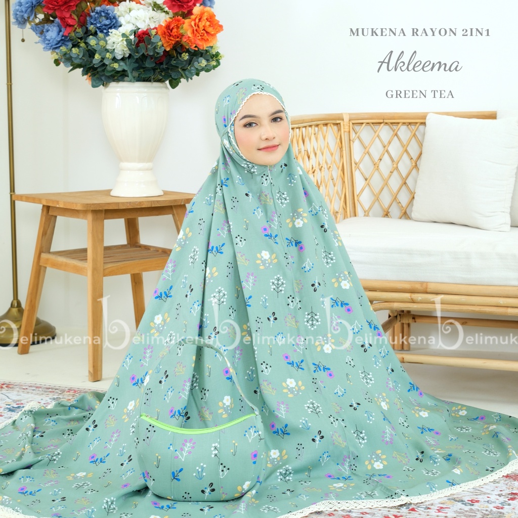Mukena Dewasa Rayon 2in1 Akleema