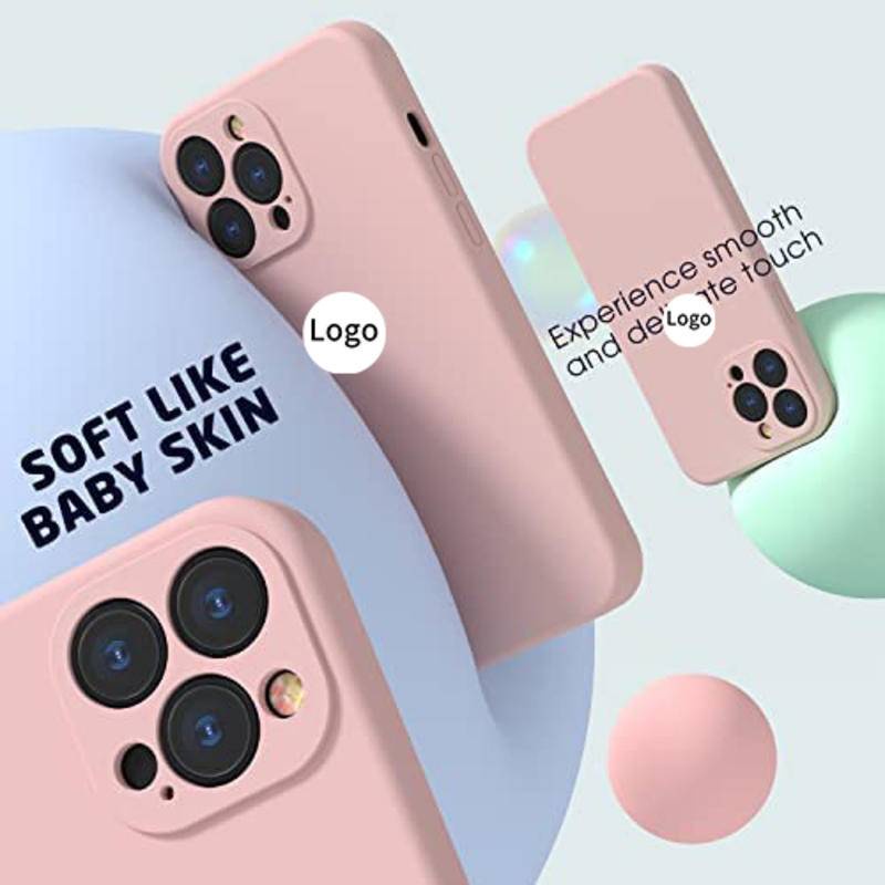 Soft Case Pelindung Lensa Kamera Bahan Silikon Cair Tahan Banting Anti Gores Untuk iPhone 14 Pro Max Plus 14 13 12 Pro Max