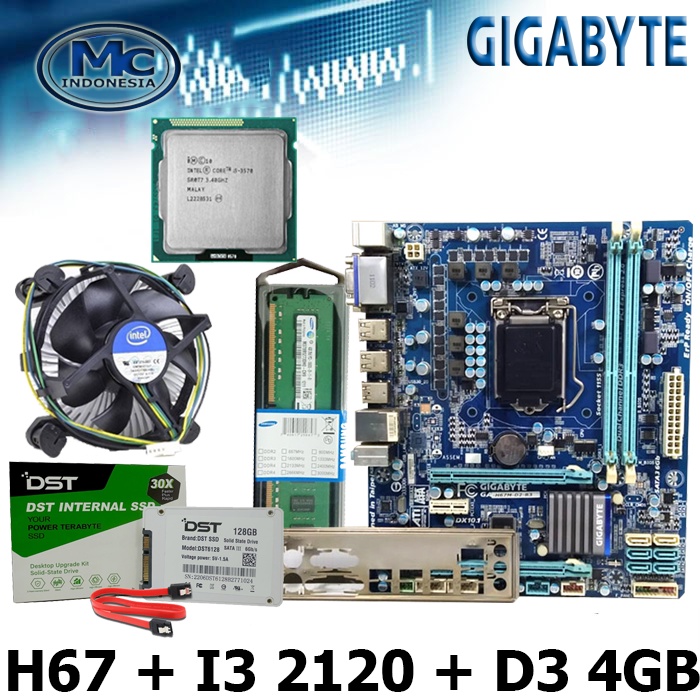 MOBO Mainboard Motherboard H67 Intel LGA 1155