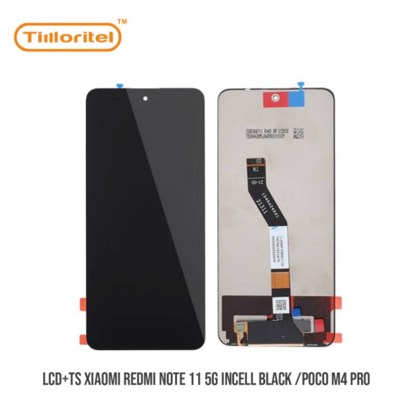 LCD+TS XIAOMI REDMI NOTE 11 5G INCELL BLACK /POCO M4 PRO