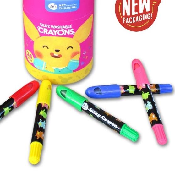 

Joan Miro Babyroo Silky Crayon 24 color oil pastel facepainting krayon