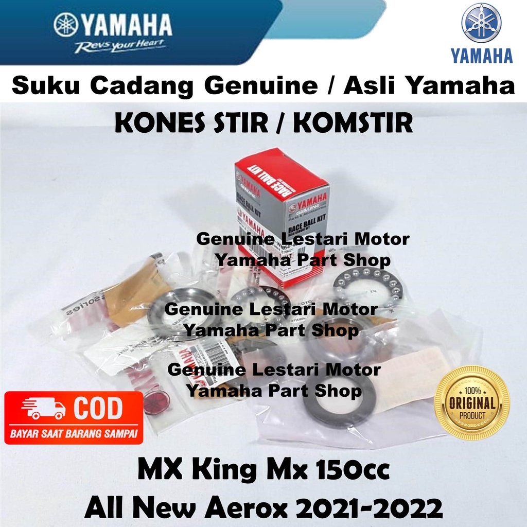 Komstir Bearing Comstir Bering Kones Stir All New Aerox Mxking Mx King Mx 150 Mx150 Asli Yamaha
