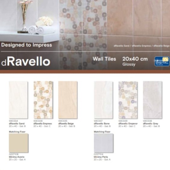 ROMAN KERAMIK dRavello 20X40